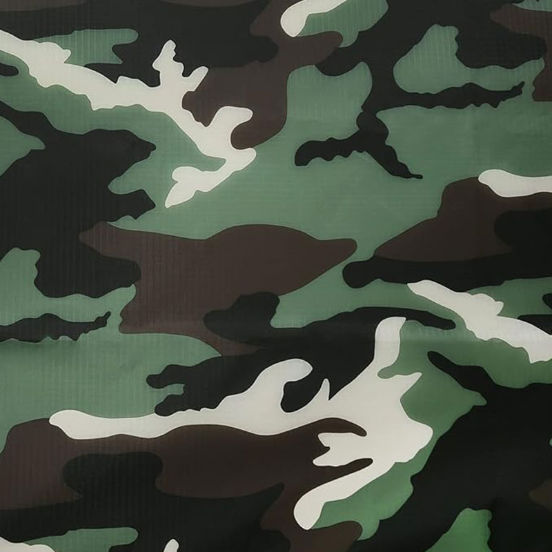 Vải không thấm nước camo